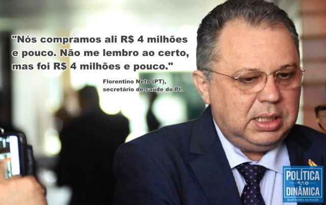 Florentino admite que Piauí repassou recursos ao CN (Foto: Jailson Soares/PoliticaDinamica)