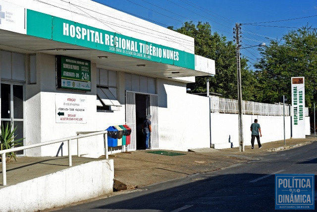Hosp. Tibério Nunes recebe pacientes do Sul do PI (Foto: Jailson Soares/PoliticaDinamica.com)