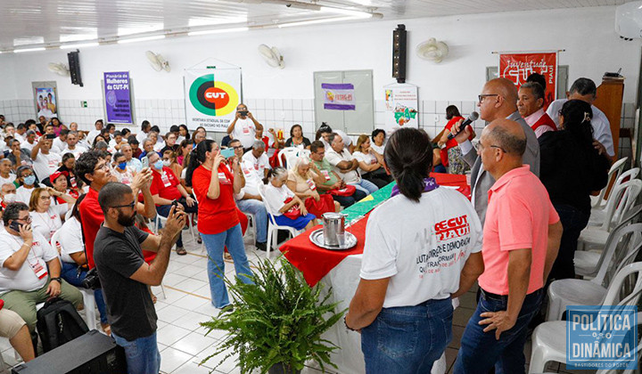 Transparência e portas abertas: Franzé diz que sua gestão é também dos trabalhadores na ALEPI (foto: Ascom)