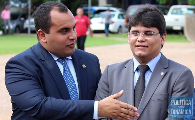 Georgiano (à esquerda) e Oliveira Neto (Foto: Jailson Soares/PoliticaDinamica.com)