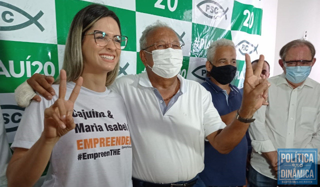 Após ter ficado em 3º lugar no primeiro turno, Gessy declarou apoio à Doutor Pessoa no 2º turno das eleições para Prefeito de Teresina. (foto: redes sociais). 