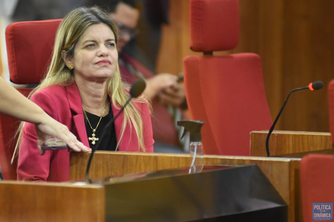 Gracinha Mão Santa, filha do prefeito de Parnaíba, Mão Santa (foto: Jailson Soares | PD)