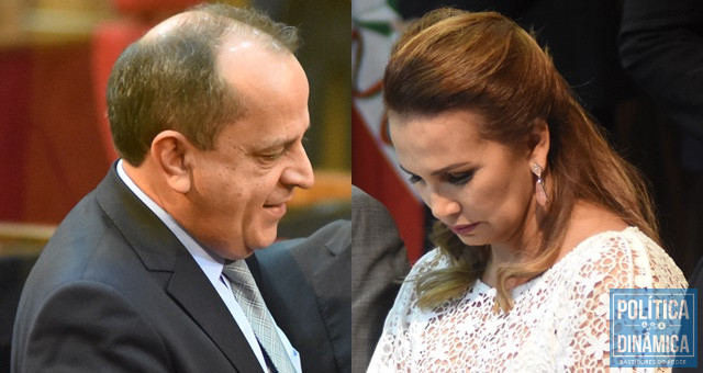 Hélio Isaías e Carmelita Castro são réus (Fotos: Jailson Soares/PoliticaDinamica.com)