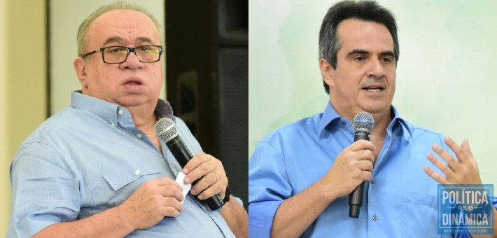 Heráclito e Ciro tiveram agendas no mesmo horário e trocaram farpas e acusações pela imprensa (fotos: Jailson Soares | politicaDinamica.com)
