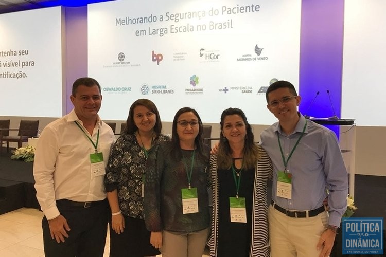 Equipe do hospital participou de treinamento em São Paulo (Foto: Ascom/HGV)