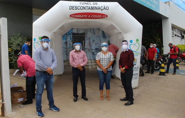 Hospital não tem conseguido evitar contágios na outra ala (Foto: Divulgação/H.Tibério Nunes)