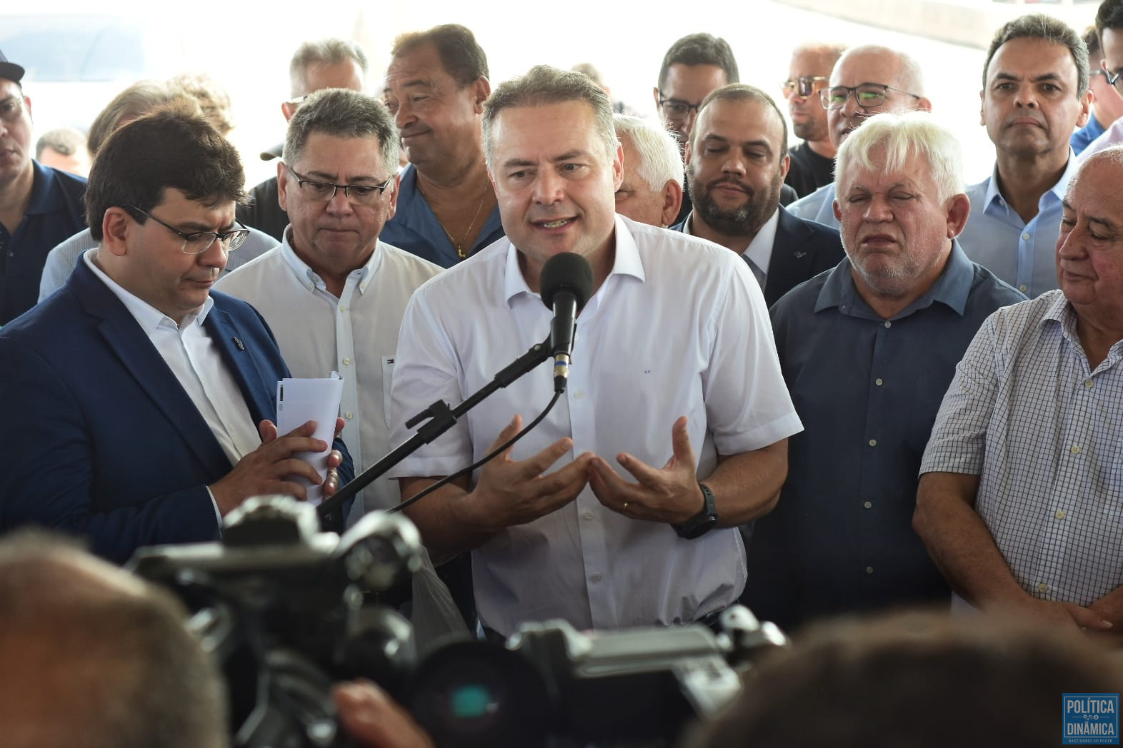 O ministro dos Transportes, Renan Filho, veio a Teresina inaugurar o Viaduto do Mercado do Peixe (foto: Jailson Soares | PD)