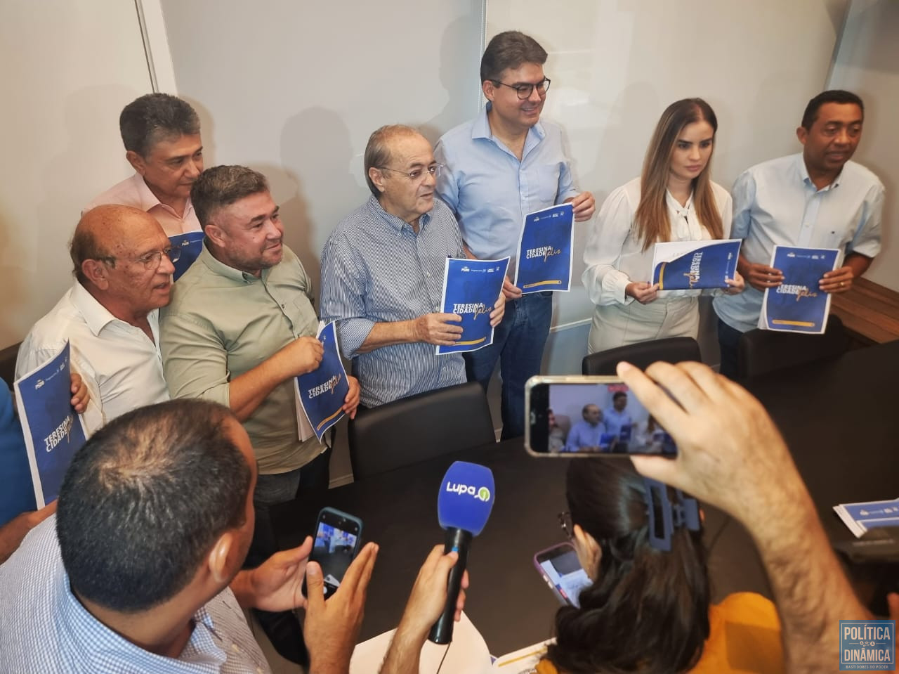 Partidos que integram o grupo liderado pelo senador Ciro Nogueira resolveram produzir um manifesto e tentar mostrar que estão unidos para tentar vencer a eleição majoritária em Teresina (foto: Jailson Soares | PD)