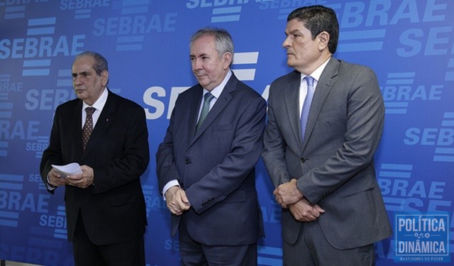 Trio faz parte da nova diretoria do Sebrae (Foto: Divulgação/Assessoria)