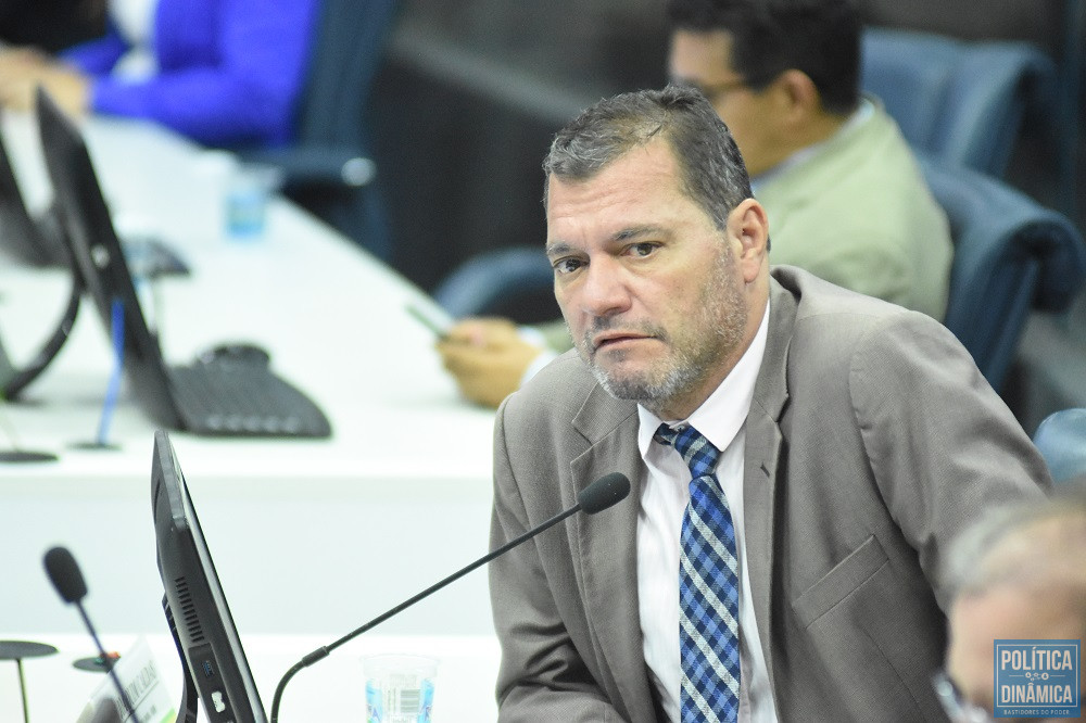 O vereador Joaquim Caldas durante sessão na Câmara de Teresina (foto: Jailson Soares | PD)