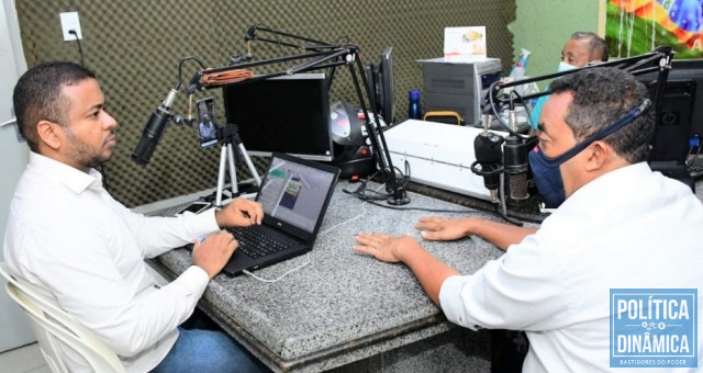 Joel confirma interessante na disputa ao senado em entrevista para Rádio em Floriano (foto: redes sociais)