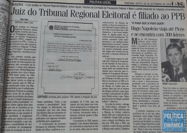 Imprensa revelou filiação de juiz a partido (Foto: Gustavo Almeida/PoliticaDinamica)
