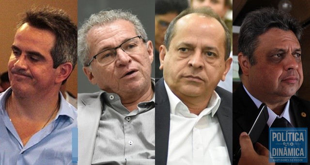 Ciro, Assis, Hélio e Júlio pregam renovação (Fotos: Jailson Soares/PoliticaDinamica.com)