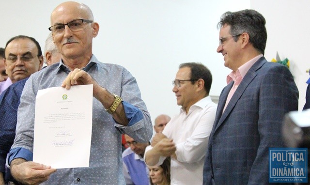 Prefeito Raimundo Júlio, da cidade de Queimada Nova, no evento da APPM em 3 de julho de 2018 (Foto: Jailson Soares/PoliticaDinamica.com)