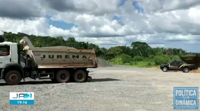 PF fez operação no local explorado pela empresa (Foto: Reprodução/TV Anhanguera)
