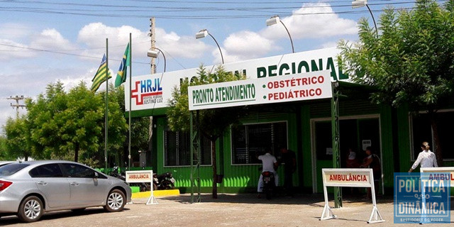 O Hospital Justino Luz, na cidade de Picos (Foto: Portal Cidades na Net)