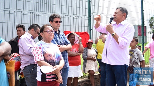 Petista discursou e mandou recado (Foto: Jailson Soares/PoliticaDinamica.com)