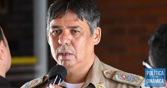 Coronel Lindomar Castilho, comandante da PM-PI (Foto: Jailson Soares/PoliticaDinamica.com)