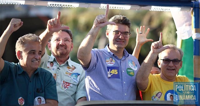 Luciano Nunes está em terceiro, mas há a expectativa de que o apoio do prefeito Firmino Filho impulsione a campanha nesta última semana (foto: Ascom)