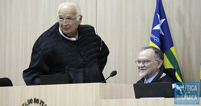 Ver Luciano sair do TCE será um alívio para o pessoal que gosta das farras dentro da gestão de Wellington Dias; mas Olavo Rebelo não tem planos para se aposentar agora (foto: Jailson Soares | politicaDinamica.com)