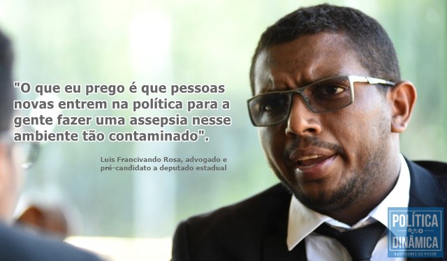 Advogado é filiado ao Psol e quer ser deputado (Foto: Jailson Soares/PoliticaDinamica.com)