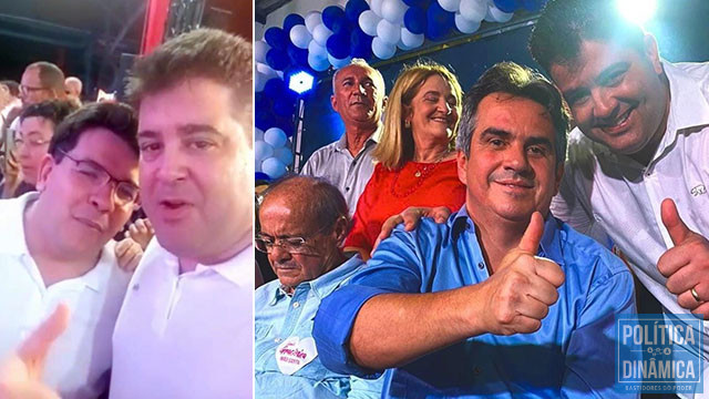 Luís André até pouco tempo era Bolsonaro, Ciro e Sílvio, mas após desentendimentos migrou para Lula, Wellington e Rafael (foto: reprodução)