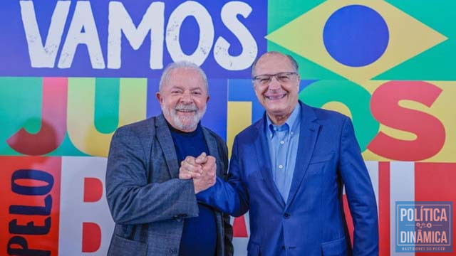 Geraldo Alckmin não esteve no evento em Teresina; ele e Lula têm cumprido agendas diferentes para falar com o maior número de pessoas antes das eleições de outubro, ampliando o alcance da campanha (foto: Jailson Soares / PD)