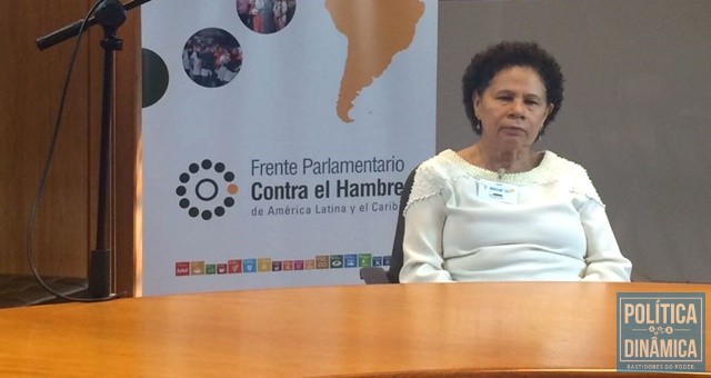 Regina Sousa defende reafirmação de compromissos em evento (Foto: Divulgação/Assessoria)
