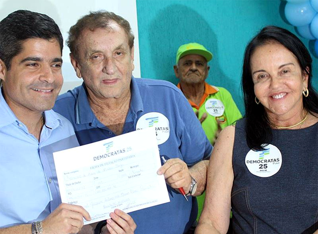 Mão Santa agora é do Democratas (Foto: Bruno Santana/Tribuna de Parnaíba)