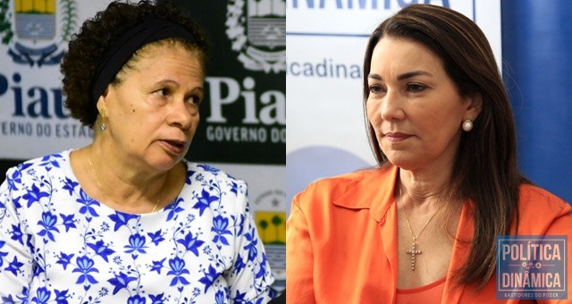 No Piauí, Regina Sousa e Margarete Coelho são mulheres pioneiras nos cargos que ocupam (Fotos: Jailson Soares/PoliticaDinamica.com)