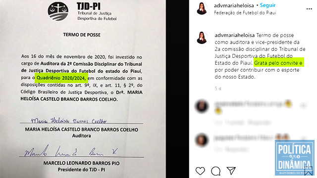 Quem convidou Maria Helena para assumir esse cargo? (foto: Instagram)