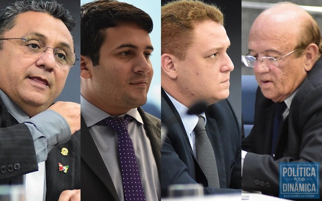 Dudu, Deolindo, Venâncio e Edson Melo advogaram em favor de Daniel Oliveira (Foto: Jailson Soares/PoliticaDinamica.com)
