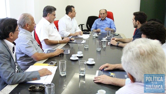 Cúpula do partido se reuniu nesta segunda (5) (Foto: Jailson Soares/PoliticaDinamica.com)