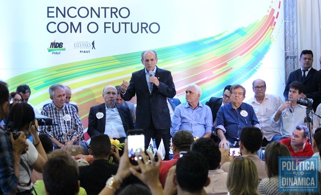 Marcelo Castro apresentou Meirelles (Foto: Jailson Soares/PoliticaDinamica.com)