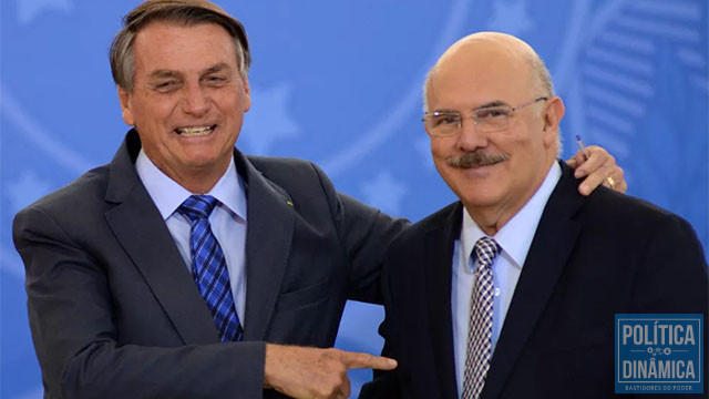 Ministro da Educação, Milton Ribeiro, em cerimônia realizada no Palácio do Planalto, em Brasília (DF), no dia 04 de fevereiro de 2022. — Foto: Cláudio Reis/Estadão Conteúdo