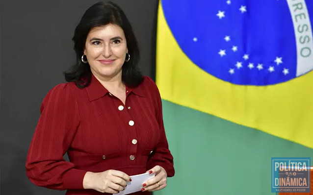 Simone Tebet é vista como aposta do MDB para as eleições presidenciais de 2026 (foto: Agência Brasil)