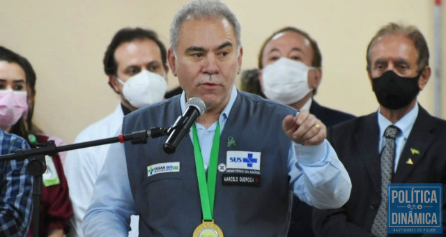 Ministro da Saúde, Marcelo Queiroga. 