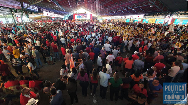 Caravanas de várias cidades prestigiaram o evento (foto: Jailson Soares / PD)