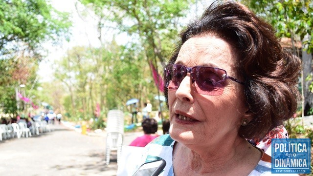 Myrian Portella atualmente com 85 anos (Foto: Jailson Soares/PoliticaDinamica.com) 