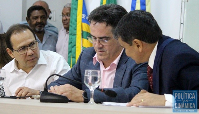Nelson (à esquerda) foi indicado por Ciro e W.Dias (Foto: Jailson Soares/PoliticaDinamica)