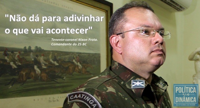 Ele segue ordens do comando nacional (Foto: Gustavo Almeida/PoliticaDinamica.com)