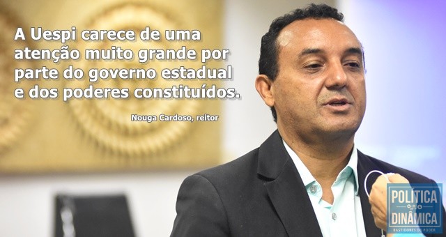 Reitor cobra atenção do governo estadual (Foto: Jailson Soares/PoliticaDinamica.com)
