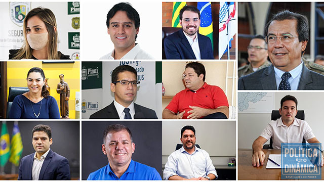 Treze novos nomes compõe nova lista com indicações políticas de Rafael Fonteles (fotos: ascom)