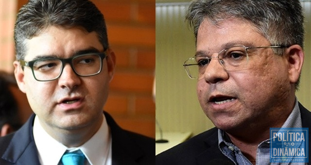 Luciano Nunes e Gustavo Neiva reagiram (Fotos: Jailson Soares/PoliticaDinamica.com)