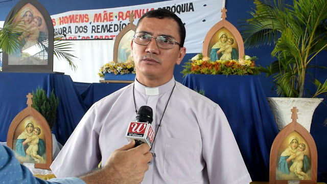 Padre Luís costurou alianças e lançou candidatura (Foto: Juan Pablo/Blog do William)