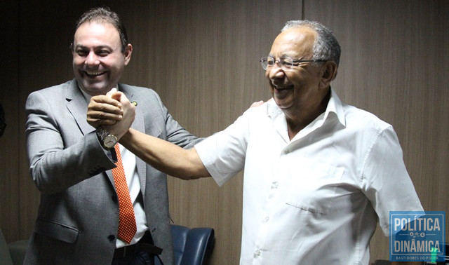 Jeová e Dr. Pessoa em mais um encontro (Foto: Jailson Soares | PoliticaDinamica.com)