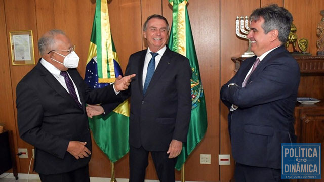 Desde 2020, relação de Doutor Pessoa com Bolsonaro e o ministro Ciro Nogueira tem sido muito próxima (foto: reprodução)