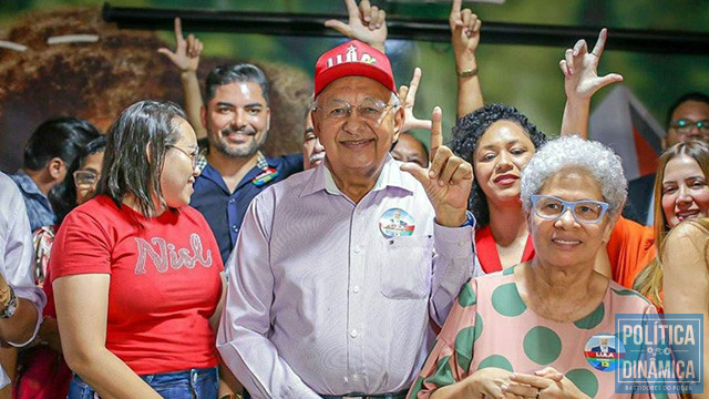Após conversa com a governadora Regina Sousa, o Prefeito Doutor Pessoa 'resolveu' apoiar a campanha de Lula para presidente (foto: redes sociais)