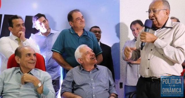 Doutor Pessoa durante evento de lançamento de candidatura à Prefeito de Teresina no MDB em 2020 (foto: ascom)