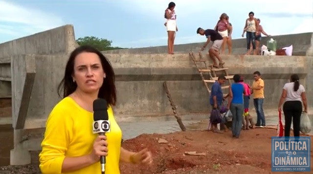 Reportagem mostrou descaso na região Sul (Foto: Reprodução/TV Globo)